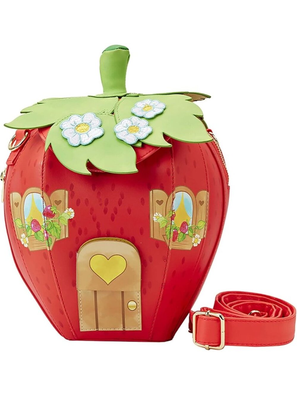 Strawberry Shortcake Crossbody Bag | Cute Lounge Bag for Everyday Use
